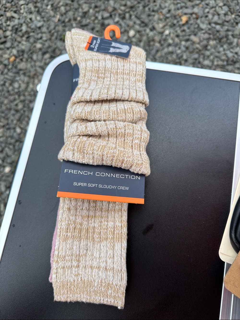 French Connection Pink Women's Socks - 2 Pair